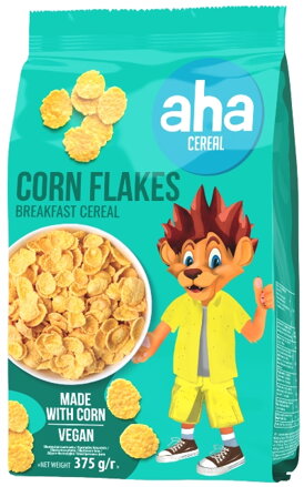 AHA CEREAL CORN FLAKES 375g kukuřičné křupky