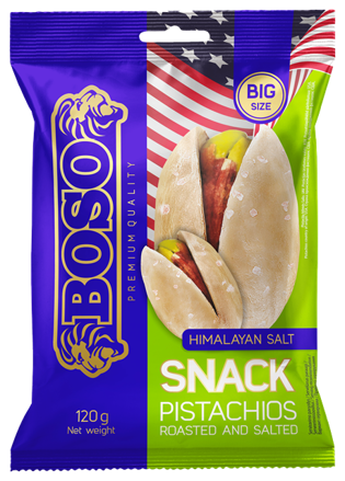 BOSO PISTACHIOS 120g pistacie