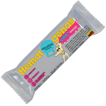 HEMATOGENAS WHITE 50g tyčinka s taurinem