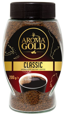 AROMA GOLD CLASSIC 200g instantná káva