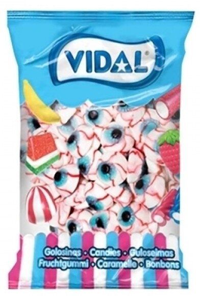 VIDAL BLOODY EYES 1kg želé bonbóny