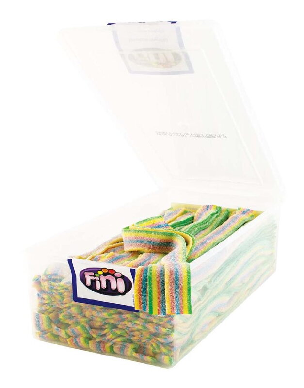 FINI MULTICOLOUR 8,5g kyselé pásky (Balení:200ks 1ks od 2,10Kč) FINI MULTICOLOUR 8,5g kyselé pásky (Balení:200ks 1ks od 2,10Kč)