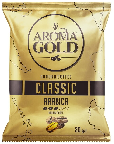 AROMA GOLD CLASSIC 80g mletá káva