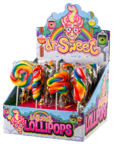 FELKO LOLLIPOPS 17g mix lízatek (Balení:24ks 1ks=10Kč)