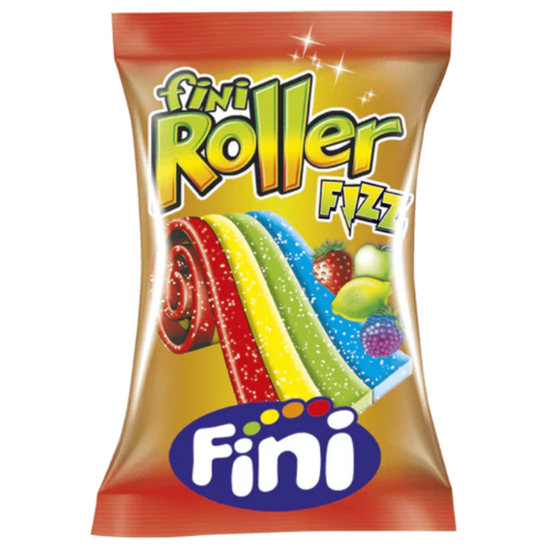 FINI ROLLER 20g ovocný kyselý pásek