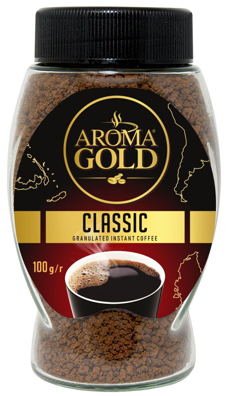 AROMA GOLD CLASSIC 100g instantná káva