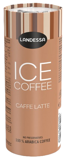 LANDESSA CAFFE LATTE 230ml ledová káva LANDESSA CAFFE LATTE 230ml ledová káva