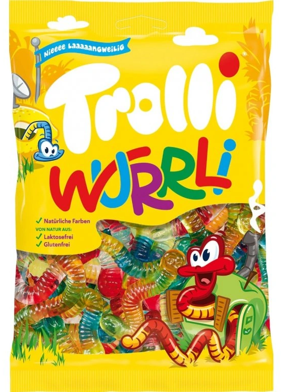 TROLLI WURRLI 200g želé bonbóny