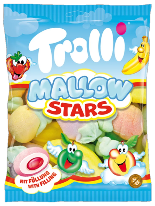 TROLLI MALLOW STARS 150g marshmallow bonbóny