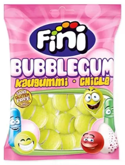 TENNIS GUM 85g žvýkačky ve tvaru tenisového míčku TENNIS GUM 85g žvýkačky ve tvaru tenisového míčku
