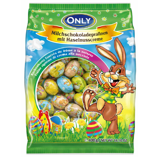 ONLY VAJÍČKA 400g s lískooříškovým krémem (velká)