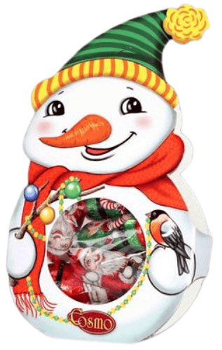 SNEHUlÁK 3D 90g čokoládové figúrky