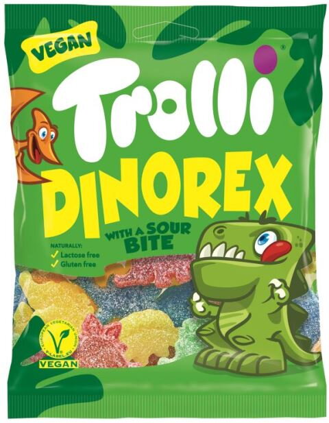 TROLLI DINO REX 100g želé bonbóny
