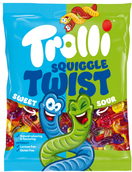 TROLLI TWIST 100g želé bonbóny (exp.08/08/24)