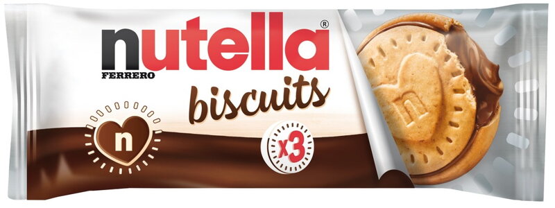 NUTELLA BISCUITS 41.4g plněné sušenky 