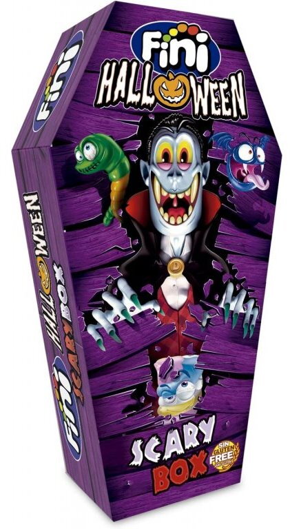 SCARY BOX 92g mix cukrovinek SCARY BOX 92g mix cukrovinek