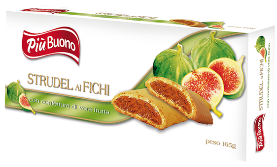 PIU BUONO STRUDEL 165g fíková náplň