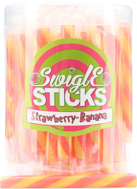 SWIGLE STICKS 10g jahoda-banán (Balení:50ks 1ks=4Kč)