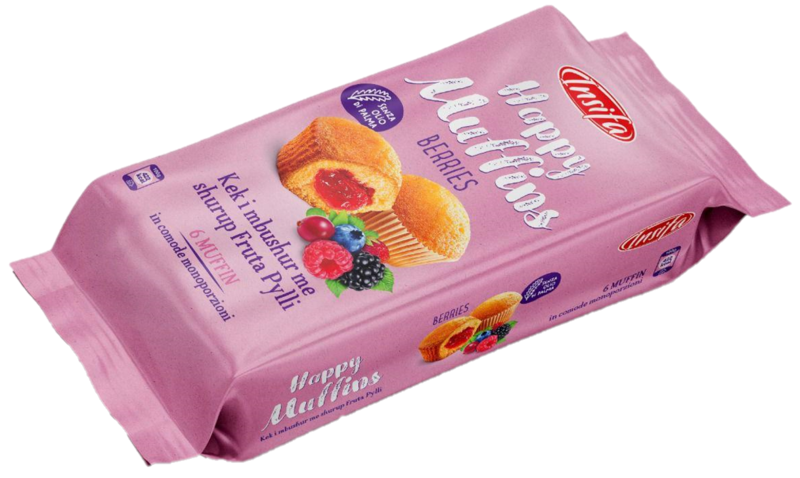 HAPPY MUFFINS 240g lesní ovoce pečivo HAPPY MUFFINS 240g lesní ovoce pečivo