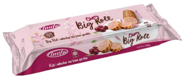 BIG ROLL 240g višňová roláda BIG ROLL 240g višňová roláda