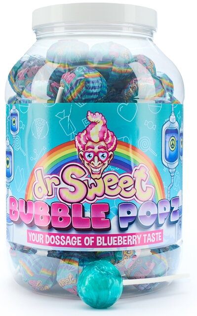 DR.SWEET POPZ 25g kolové lízátko (Balení: 70ks 1ks=6Kč) (exp.01/07/25) DR.SWEET POPZ 25g kolové lízátko (Balení: 70ks 1ks=6Kč) (exp.01/07/25)