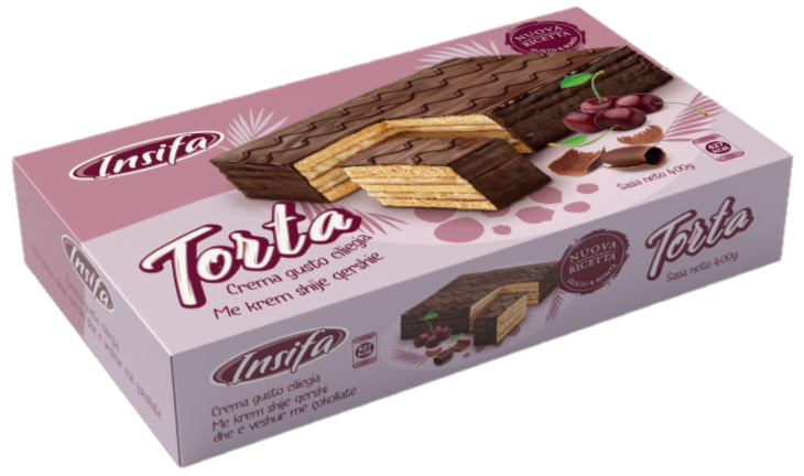 INSIFA DORT 400g višeň INSIFA DORT 400g višeň