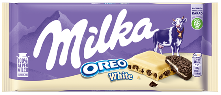 MILKA OREO WHITE 100g bílá čokoláda MILKA OREO WHITE 100g bílá čokoláda
