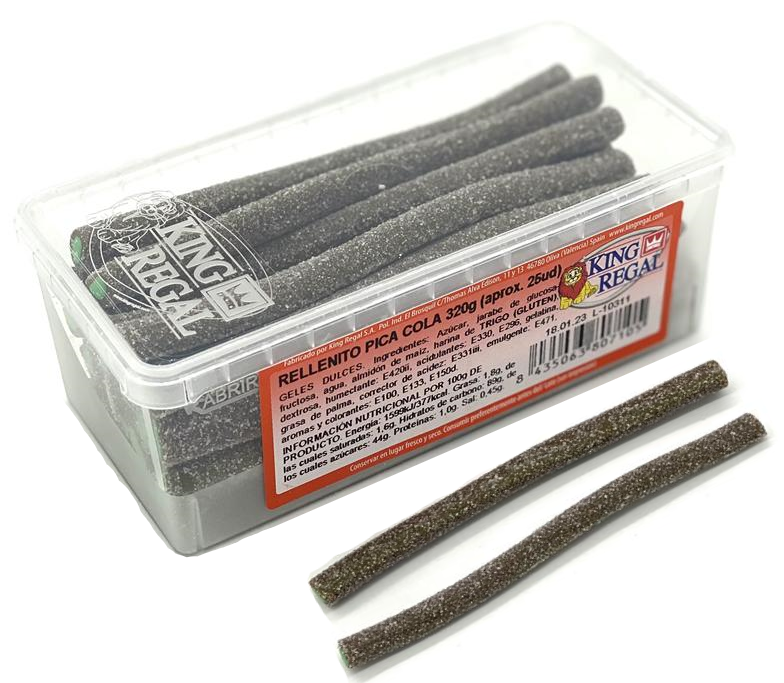 KING REGAL BOX 320g kyselé colové pendreky (cca.25kusů)