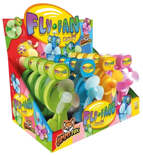 FLY FUN 5g ventilátor s bonbóny (Balení:12ks 1ks=16,90Kč)