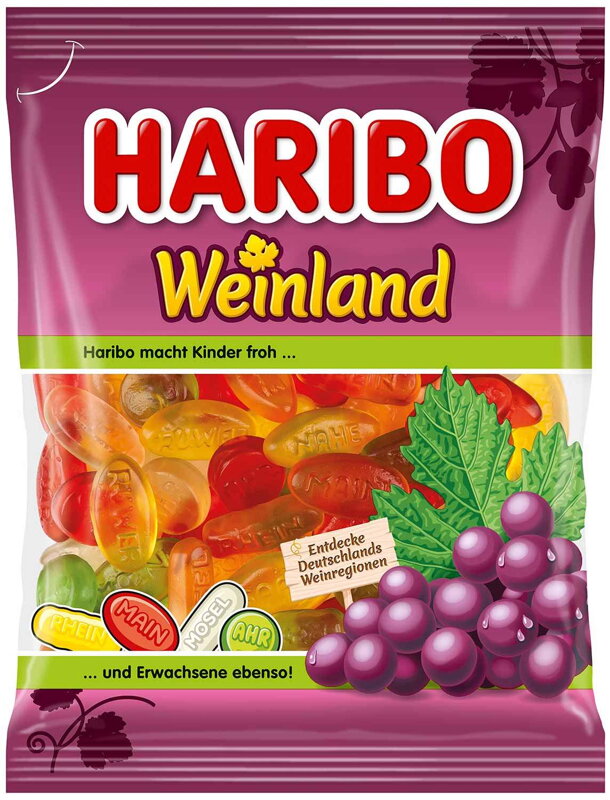 HARIBO WEINLAND 175g želé bonbóny 