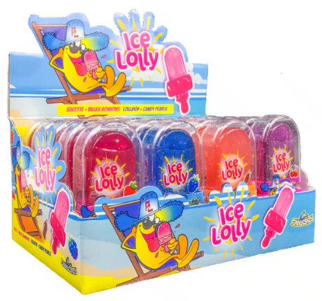 BABY LIGHT POP 18g svítící lízátko (Balení:20ks 1ks=12Kč)