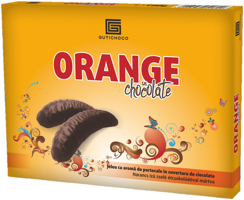 JELLY ORANGE 190g želé v čokoláde