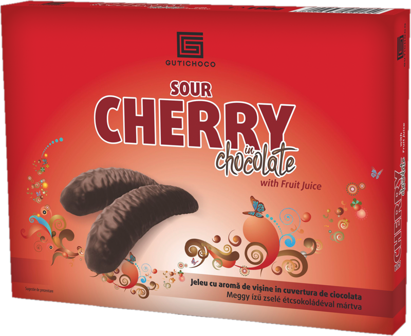 JELLY CHERRY 190g želé v čokoláde