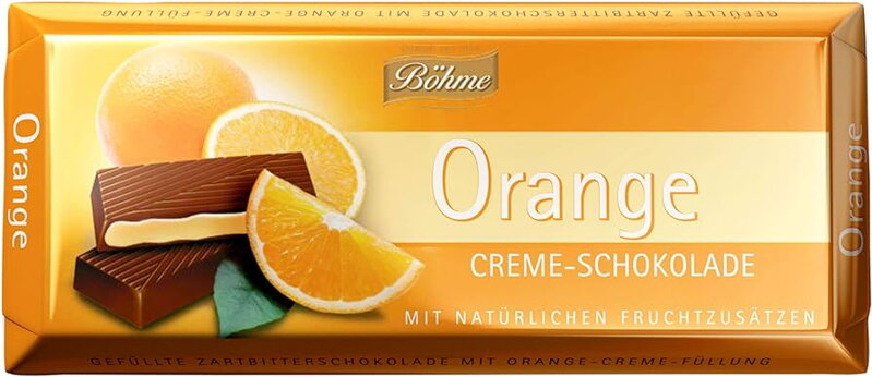 BÖHME POMERANČ 100g mléčná čokoláda BÖHME POMERANČ 100g mléčná čokoláda