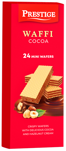 WAFFI COCOA 240g lískooříškové oplatky WAFFI COCOA 240g lískooříškové oplatky