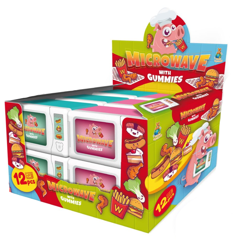 MICROWAVE GUMMY 35g hračka s želé (Balení:12ks 1ks=24Kč) MICROWAVE GUMMY 35g hračka s želé (Balení:12ks 1ks=24Kč)