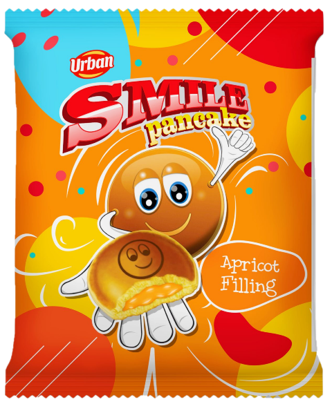 SMILE 50g meruňkové palačinky SMILE 50g meruňkové palačinky