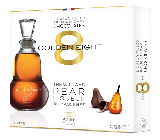 ABTEY GOLDEN EIGHT 150g likérové bonbóny