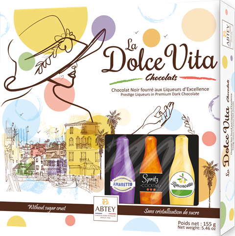ABTEY DOLCE VITA 155g likérové bonbóny
