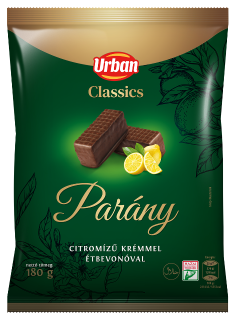 URBAN CLASSIC 180g citronové sušenky v polevě URBAN CLASSIC 180g citronové sušenky v polevě