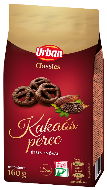 URBAN PRACLÍKY 160g v čokoládové polevě URBAN PRACLÍKY 160g v čokoládové polevě