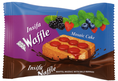WAFFLE SOFT 45g jahodové pečivo