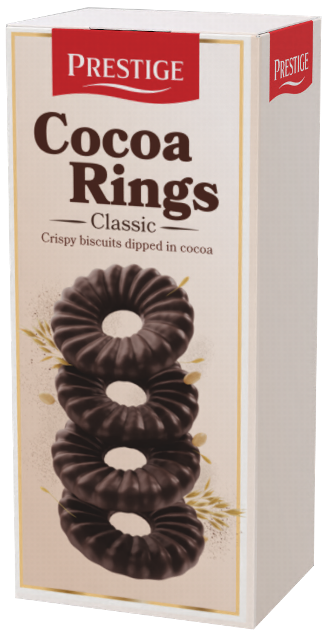 COCOA RINGS 88g kakaové sušenky