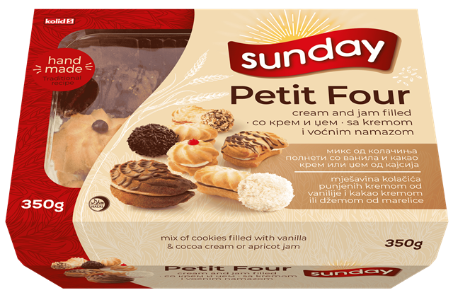 PETIT FOUR 350g koláče mix PETIT FOUR 350g koláče mix