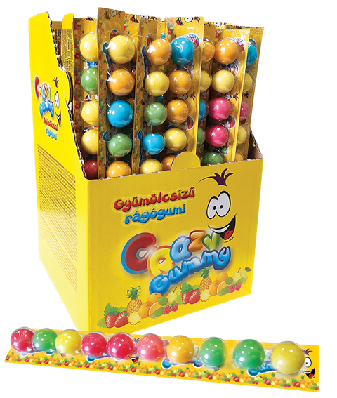 CRAZY GUM 30g ovocné žvýkačky (Balení:50ks 1ks od 6,70Kč) CRAZY GUM 30g ovocné žvýkačky (Balení:50ks 1ks od 6,70Kč)