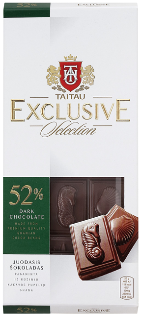 TAITAU EXCLUSIVE 100g 52% čokoláda