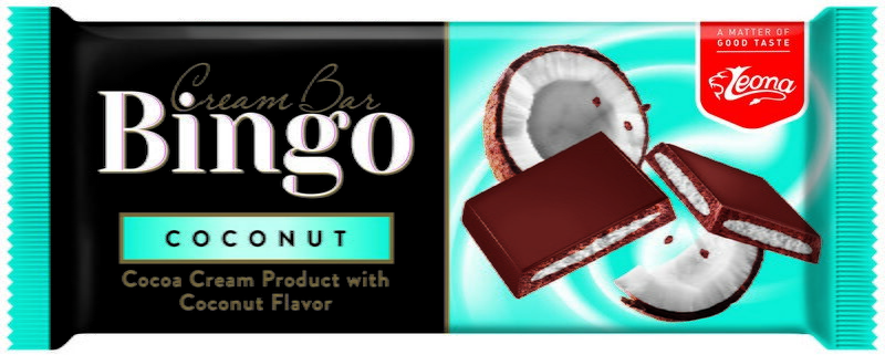 BINGO 90g kokosová čokoláda BINGO 90g kokosová čokoláda