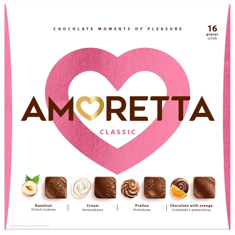 AMORETTA CLASSIC 106g dezert mix AMORETTA CLASSIC 106g dezert mix