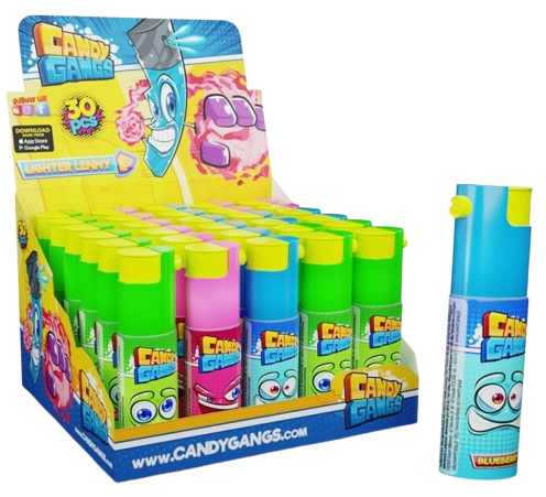 CANDY GANGS LIGHTER LENNY 20ml tekutá cukrovinka (Balení:12ks 30ks=4,90Kč) CANDY GANGS LIGHTER LENNY 20ml tekutá cukrovinka (Balení:12ks 30ks=4,90Kč)