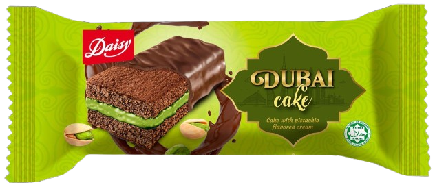 DUBAI CAKE DAISY 60g dortík DUBAI CAKE DAISY 60g dortík